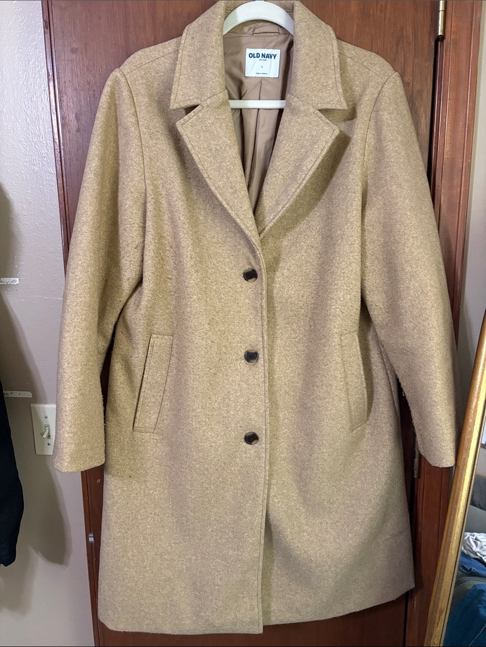 Old Navy Camel Car Coat